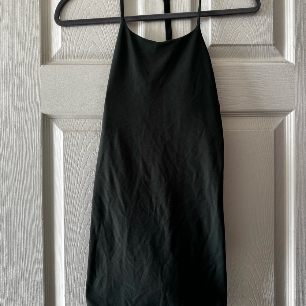 Lululemon forest green tank top